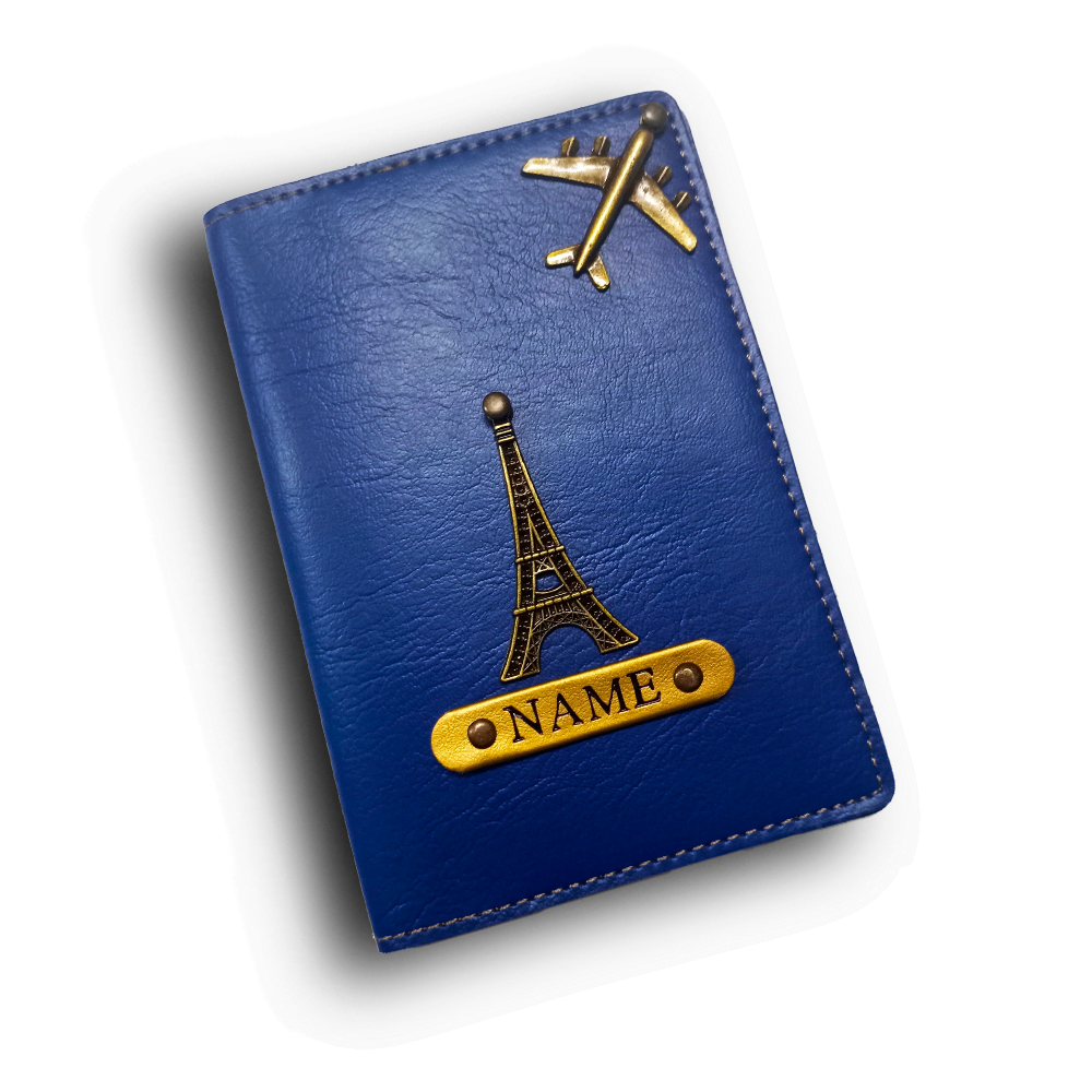 Personalized Passport Cover - Royal Blue