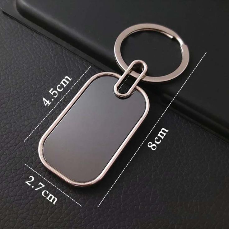 Metal Keychain Name customization