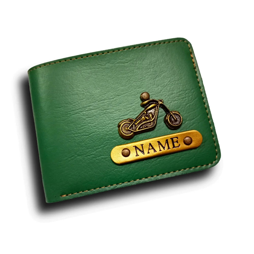 Personalized Men's Wallet - Black